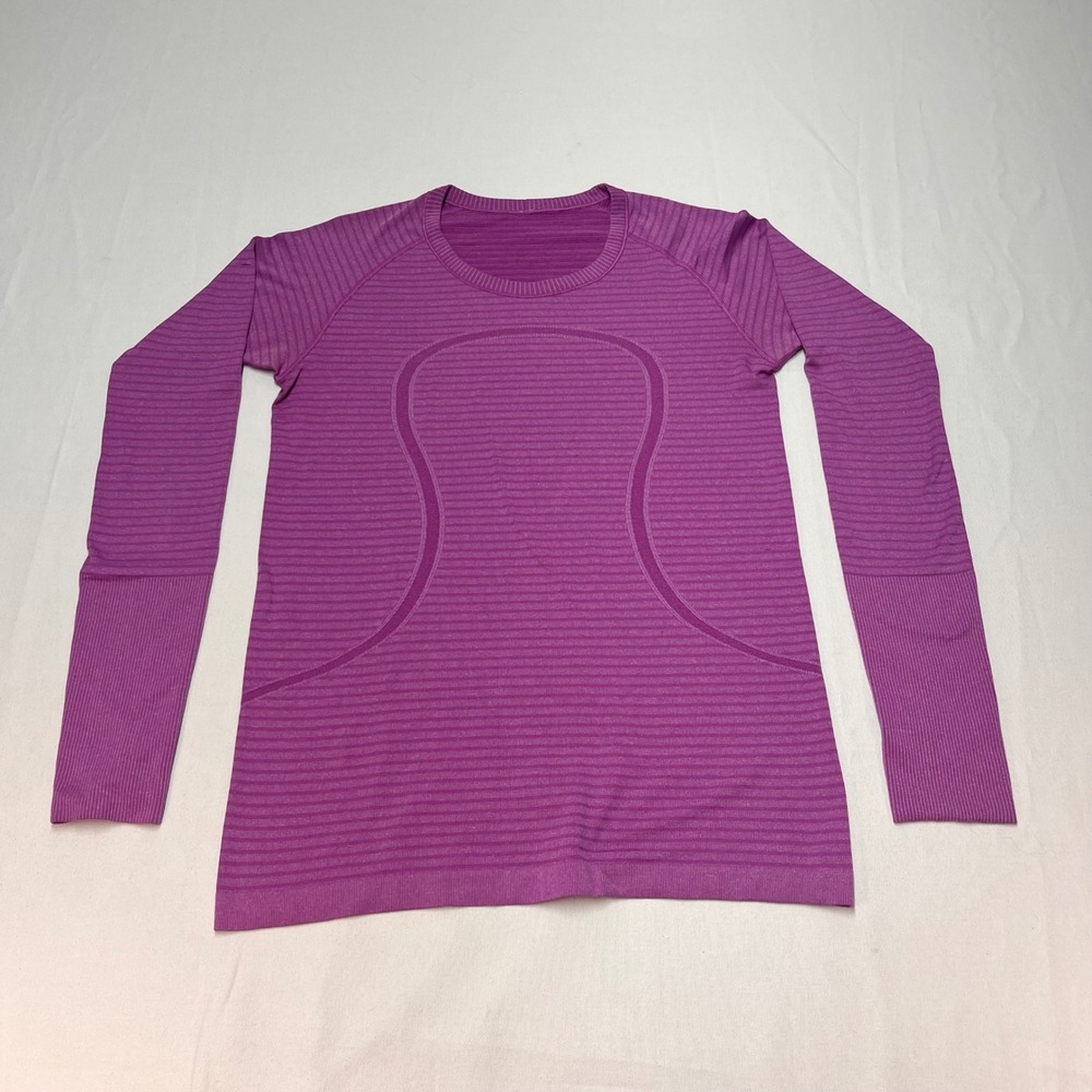 lululemon athletica Purple Long Sleeve Tee